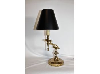 Baldwin Quality Posable Brass Table Lamp