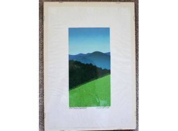 Sabra Field (B. 1935) Original Color Woodblock Print