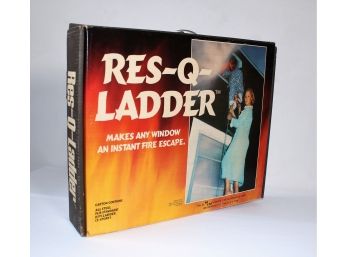 Vintage In Box 15 Foot (2) Story Rescue Ladder