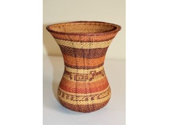 Handwoven Indian Basket (20th C)