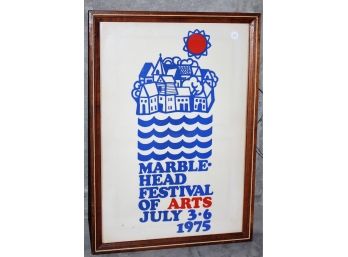 Vintage Marblehead Festival Of Arts July 3*6 1975