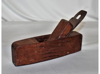 Diminutive Antique Mahogany Torpedo Plane