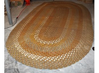 Room-sized Braided Rug