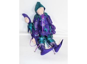 Artisan Crafted Court Jester Doll