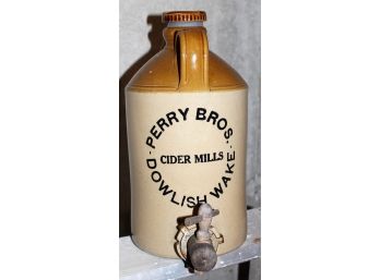 Perry Brothers Cider Mills Dowlish Wake Cider Jug With Spigot