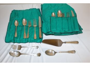 Towle Sterling Silver (5) Piece Service For (8) Flatware Set