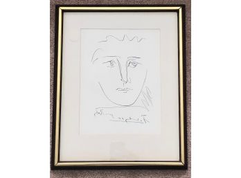 Pablo Picasso ' Pour Robie' Original Etching