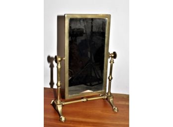 Brass Table Top Tilting Mirror