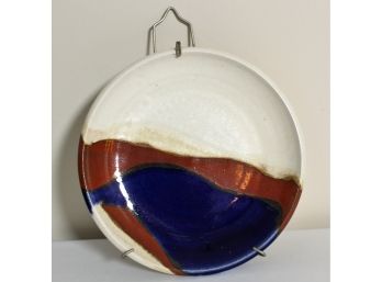 Artisan Crafted Hand Thrown And Glazed Plate