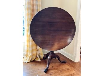 Antique C 1780 English Tilt Top Mahagony TavernTable