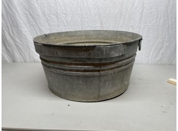 Galvanized  2-Handled Wash Tub