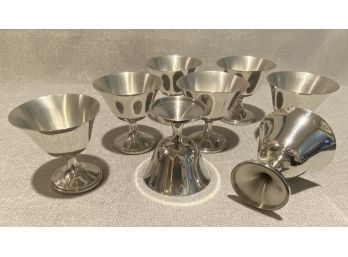 Mirror Finish Pewter Glasses