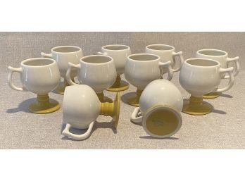 MCM Pedestal Coffee Mug (set Of 10)