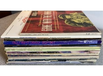 Record Albums:  Mostly Broadway And Movie Tunes