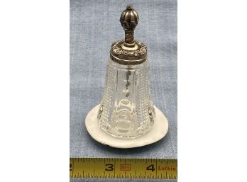 Sterling Bottle Top With Brush - Glass Bottle