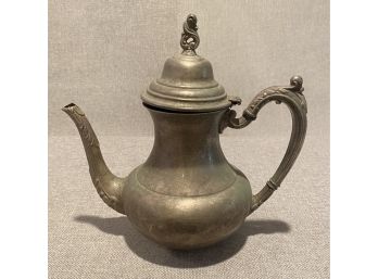 Pewter Vintage Teapot   Lot  'A'