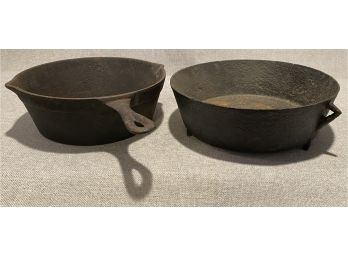 Cast Iron Deep Pans