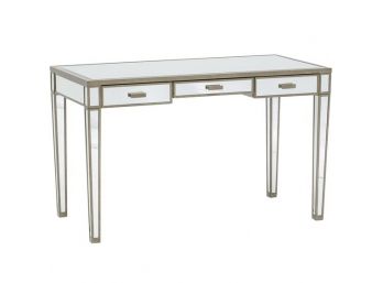 Worlds Away Vivien Mirrored Vanity Desk