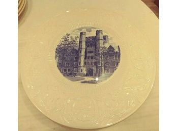 Duke University - School Of Medicine 1928 Wedgwood Of Etruria & Barlaston, Made In England  -1937 Blue Plate