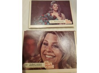 1976 Donruss The Bionic Woman Trading Cards 42 Of The 44 Cards Universal Studios