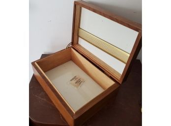 Wood Humidor Box For Your Favorite Cigars.