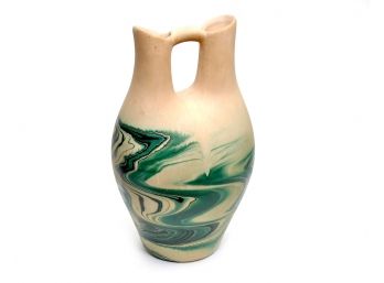 Vintage Native Nemadji Pottery Indian River Wedding Vase