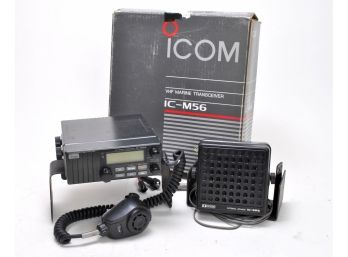 ICOM IC-M56 VHF MARINE TRANSCEIVER - BOAT RADIO