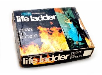 American Lafrance Life Ladder Instant Fire Escape 2-3 Story 25 Feet Long