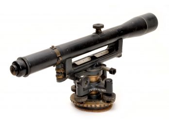 Antique W. & L.E Gurley Surveyor Transit Scope