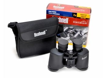 Bushnell PowerView 137307 7x35 Instant Focus Binoculars With Case