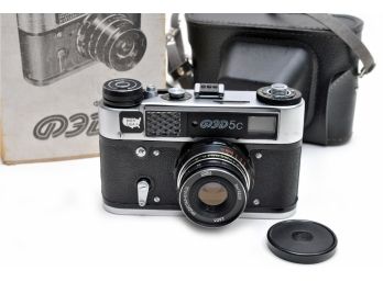 Kiev 5C USSR/Soviet 35mm RANGEFINDER Camera W/case