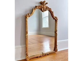 Vintage Inspired Gold Gilt Decorative Wooden Mirror