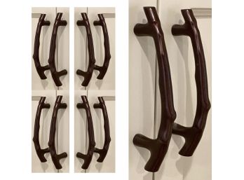 Bronze Finish Twig Drawer Pulls And Door Handles 10 In Total