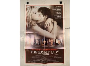 Vintage Folded One Sheet Movie Poster The Lonely Lady 1983