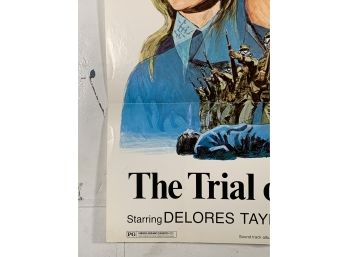 Vintage Folded One Sheet Movie Poster The Trial Of Billy Jack 1974