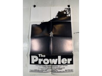 Vintage Folded One Sheet Movie Poster The Prowler 1981