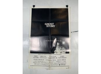 Vintage Folded One Sheet Movie Poster Ghost Story 1981