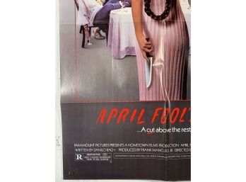 Vintage Folded One Sheet Movie Poster April Fools