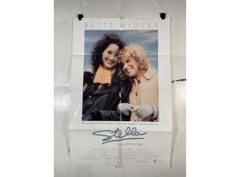 Vintage Folded One Sheet Movie Poster Stella 1990