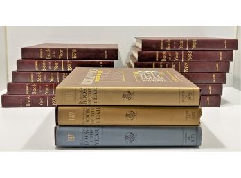 Lot Of Encyclopedia Britannica 'Books Of The Year' From 1971-1984