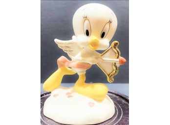 Lenox Tweety Bird Ceramic Figurine - February's  'from Tweety With Love'