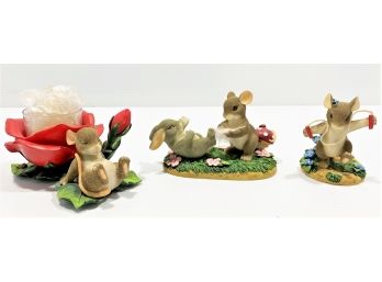 Lot Of Various 'Charming Tail' Figurines Including 'Tickled Pink', 'Just A Hop, Skip, And Jump Away' Etc