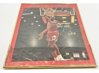 Classic Vintage Michael Jordan NBA Framed 16 X 20 Poster