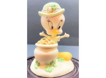 Lenox Tweety Bird Ceramic Figurine - March's Luck O' The Irish Tweety