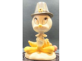 Lenox Tweety Bird Ceramic Figurine - November's Thanksgiving With Tweety