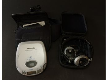 Bose Earphones Panasonic Portable CD Player, SL-S360. RP-SB30/RP-SB31.