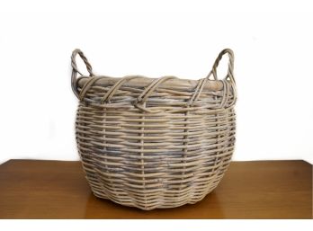 Large Basket Planter, 13 X 11 High