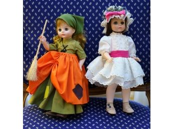 Vintage Mme Alexander Dolls, Poor Cinderella, # 1540, 14 Tall. Portrait Degas Girl, # 1575, 14 Tall.