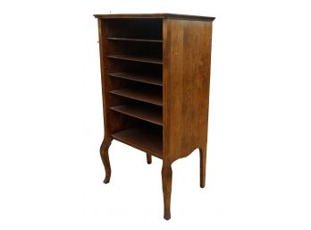 Cabinet With 6 Shelves, For Music Or Filing, 19 X 14 X 36 High