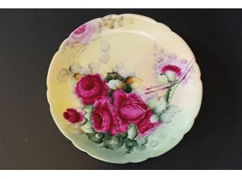 JP Limoges China Plate, 9  Inches